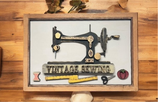 Vintage sewing machine