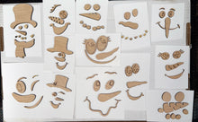 Load image into Gallery viewer, Snowman faces, scafts etc.