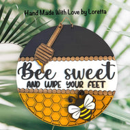 Bee sweet door hanger