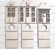 Primative Saltbox  houses