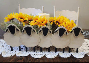 This cute sheep themed planter.