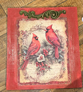 Cardinal wall hanger