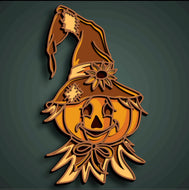 Scarecrow pumpkin