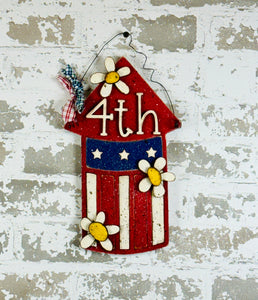 Patriotic fire cracker