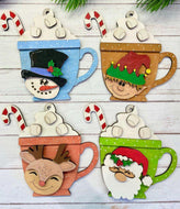 Ornaments-Christmas hot chocolate cups
