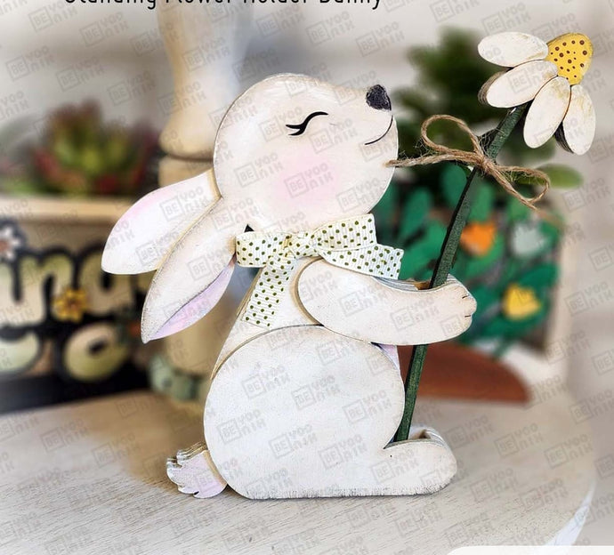 Bunny flower holder