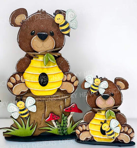 Honey Bear shelf sitters