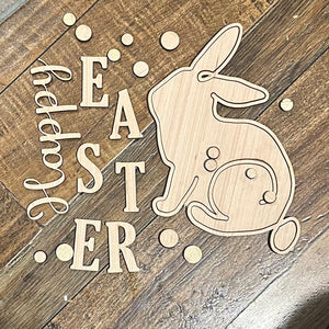 Easter bunny cutouts