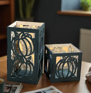 Fall candle holder