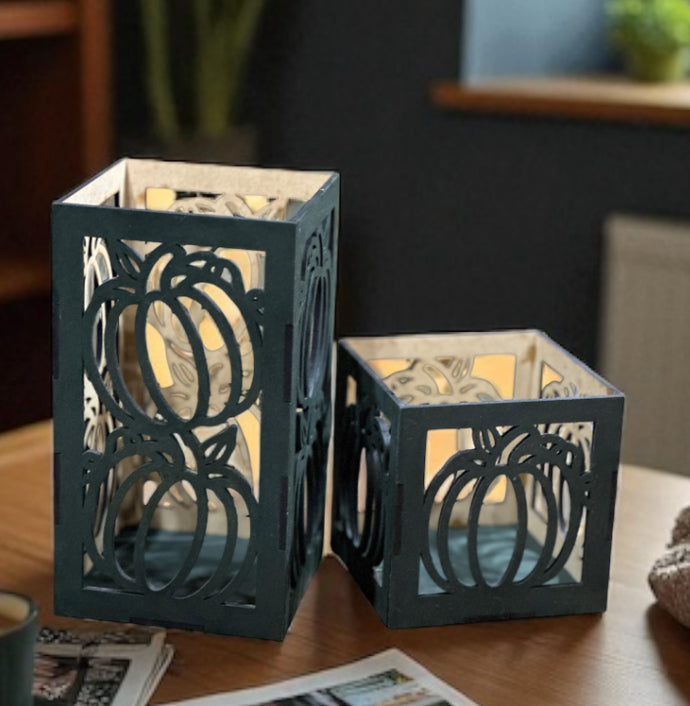 Fall candle holder