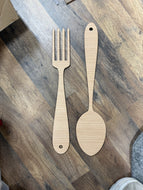 Spoon and Fork kitchen Decor