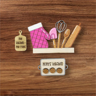 Interchangeable apron add on- kitchen