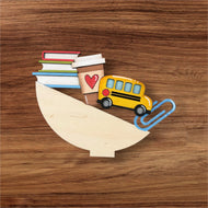 Interchangeable- Umbrella add-On- school themed