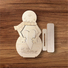 Load image into Gallery viewer, Candy Cane  standing snowman