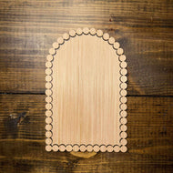 Arch oval frame