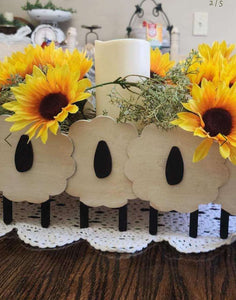 This cute sheep themed planter.