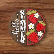 Hello summer strawberries
