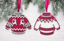 Load image into Gallery viewer, Sweater themed Ornaments