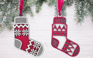 Sweater themed Ornaments