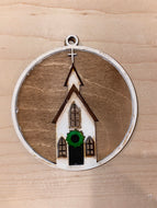 Church house ornament