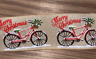 Merry Christmas Bicycle - Brown Eyed Girls Crafting 