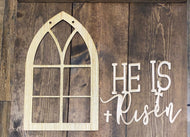 He is risen door hanger