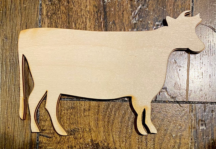 Cow cutout - Brown Eyed Girls Crafting 
