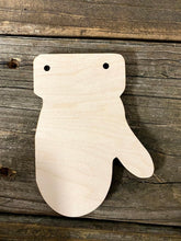 Load image into Gallery viewer, Wood Christmas stocking ornament - Brown Eyed Girls Crafting 
